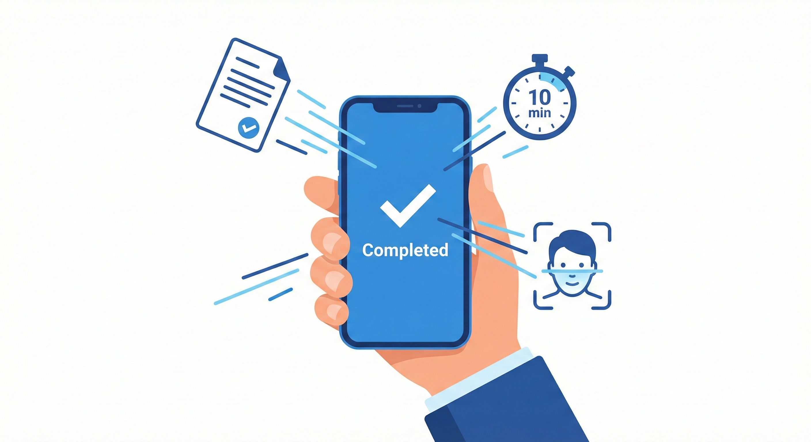 最短10分で出資完了